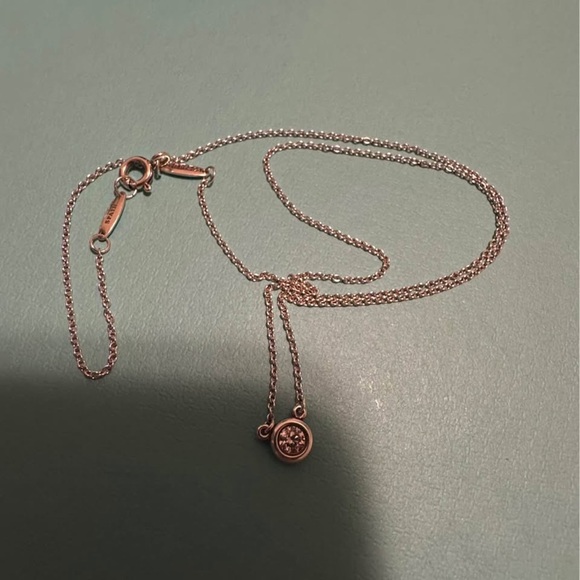 Tiffany & Co. Silver Necklace with Round Pendant - Picture 3 of 7